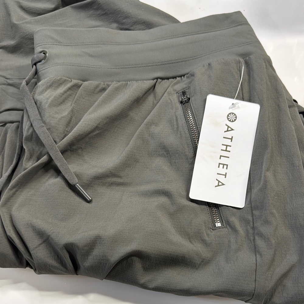 Athleta Charcoal Active Pants